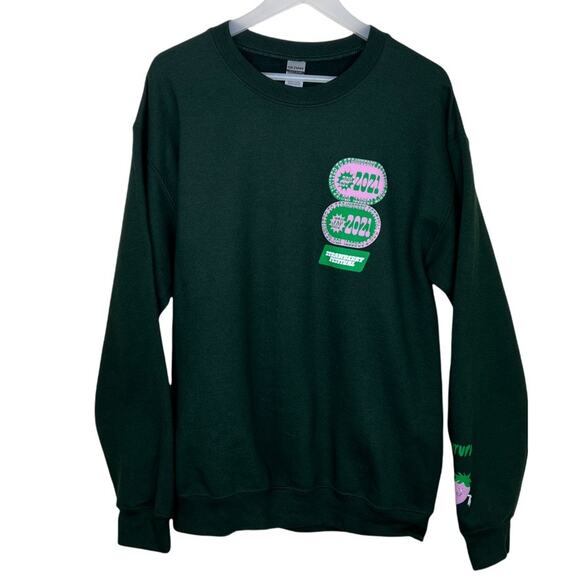 Strawberry Festival Crewneck Sweatshirt Size Medium - Picture 11 of 11